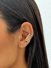 Piercing Fake com Pontos de Zircônia